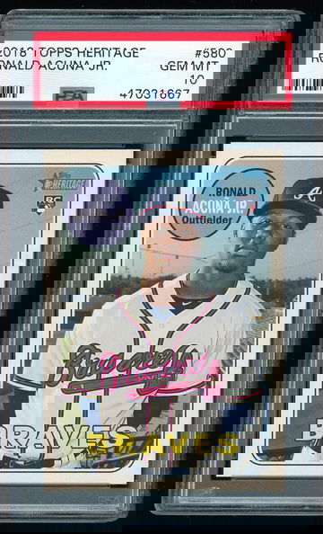 2018 Heritage Ronald Acuna