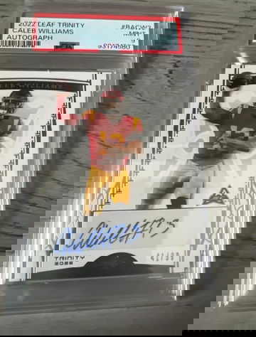 2022 CALEB WILLIAMS LEAF TRINITY AUTO /99