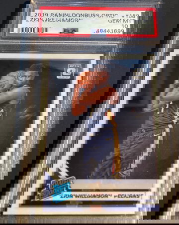 2019 Donruss Optic Zion Williamson Rookie #158 PSA 10