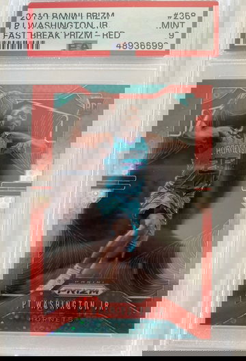 PJ Washington Jr. Prizm Fast Break-Red /125