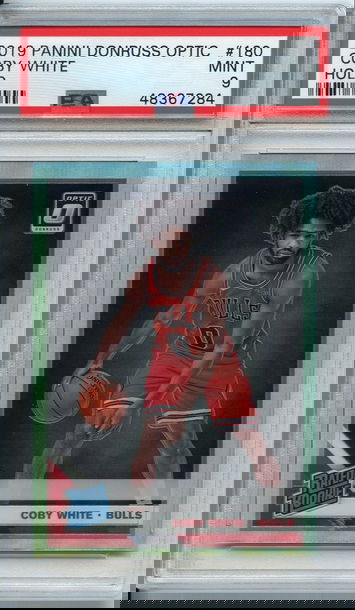 Coby White Optic Holo PSA 9