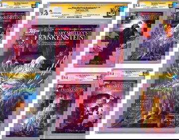 MARY SHELLEY’S FRANKENSTEIN #1-4 CGC-SS 9.8 ALL 4 SIGNED ARTIST JOHN BOLTON 1994