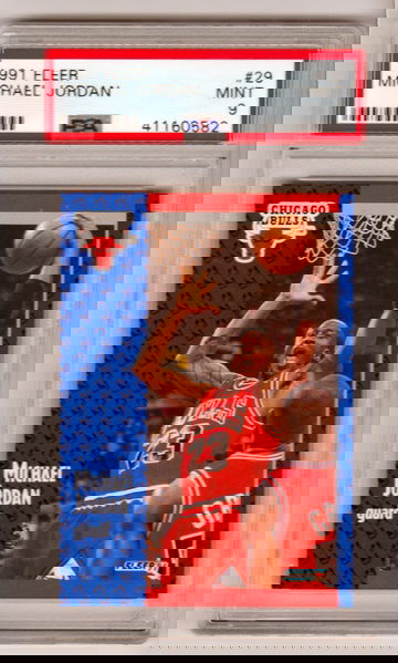 1991 Fleer Michael Jordan PSA9 Mint