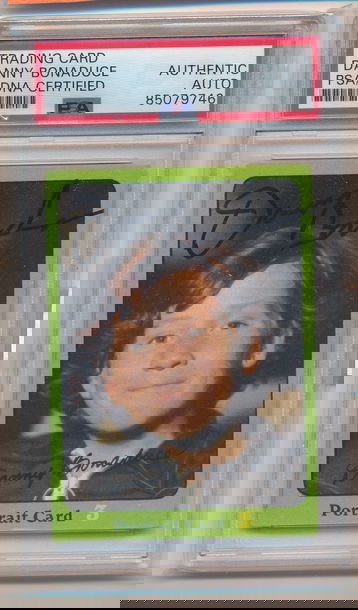 1971 Topps Partridge Family #3 Danny Bonaduce Portrait Signed Autograph PSA/DNA