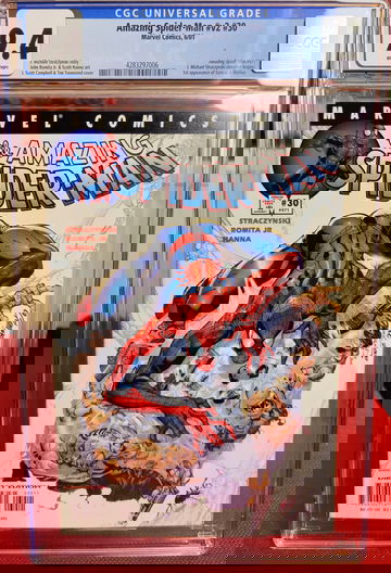 Amazing Spider-Man #v2 #30 - CGC 9.4 - 1st Appearance of Ezekiel & Morlun