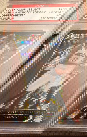 2015-16 Select Courtside Copper Karl-Anthony Towns PSA 10