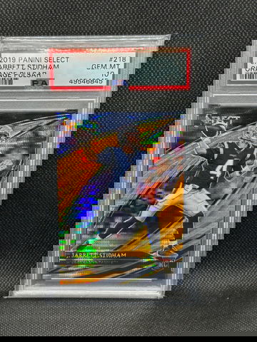 2019 Select FOTL Orange Pulsar Prizm Field Level 11/11 Jarrett Stidham PSA 10 POP 3