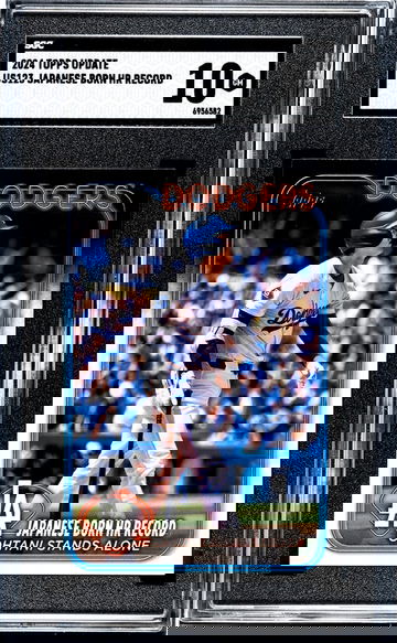 2024 Topps Update #US123 Japanese Born Hr Record SGC 10