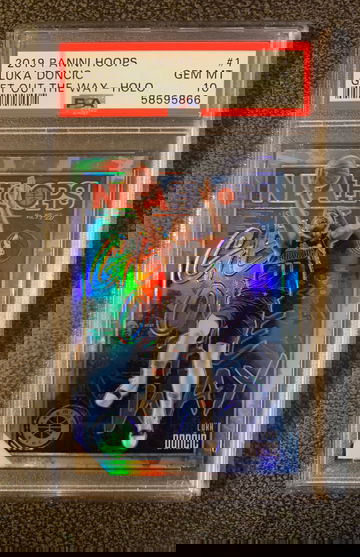 2019 Hoops Luka Doncic #1 Get out the way Holo PSA 10 Gem mint 