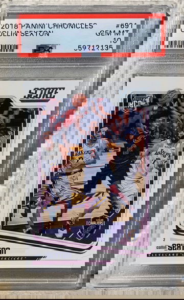 2018 Panini chronicles Collin Sexton RC  #691 PSA Gem Mint 10
