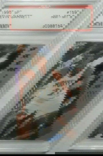 1995 SP Kevin Garnett RC PSA 8 NM-MT