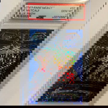 DK Metcalf 2019 Select Blue Prizm PSA 10 /175
