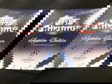 2020 Topps Chrome UEFA Sapphire Edition 2 Boxes