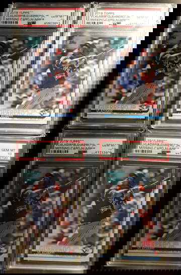Vladimir Guerrero 2019 Topps NNO lot of 4 Psa 10s 