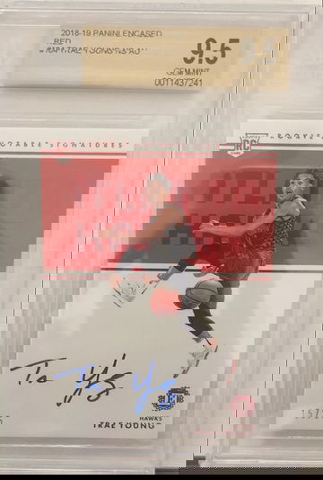 2018-19 Panini Encased Trae Young RC auto /25 