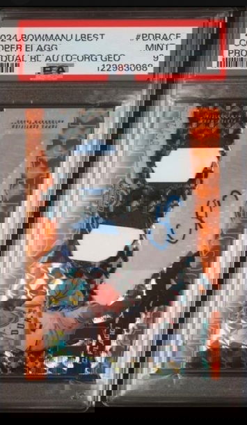 PSA 9 - Cooper Flagg DUAL PATCH AUTO /25 