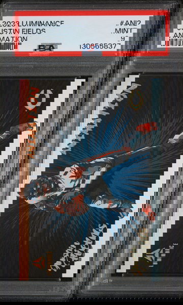 2023 Panini Luminance Animation Justin Fields #ANI2 PSA 9