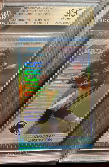 2005 Bowman Chrome Vincent Jackson