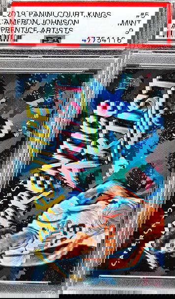 2019 Panini Court Kings Apprentice Artist Cameron Johnson PSA 9 Mint