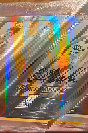 2007 Donruss Elite Extra Edition Bill Walton School Colors Auto /2