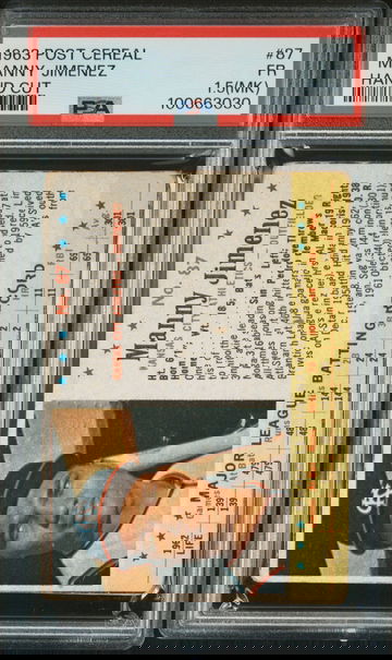 1963 Post Manny Jimenez PSA 1.5 (MK)