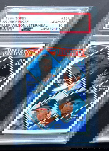 1994 Topps Derek Jeter SS Prospects RC PSA 10