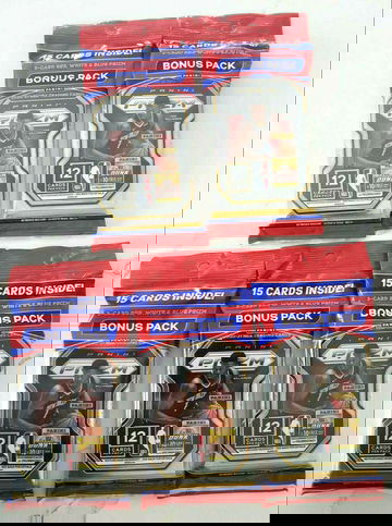 2020-21 PANINI PRIZM BASKETBALL 5 CELLO LOT