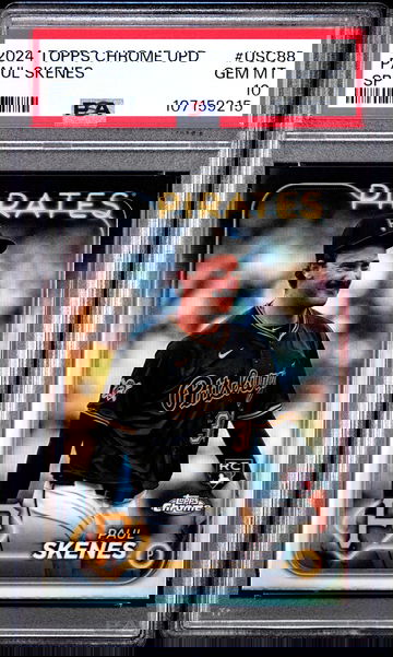 2024 Topps Chrome Update SP Paul Skenes #USC88 PSA 10