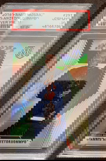 2019 mosaic silver mvp Giannis 