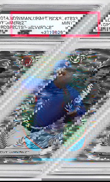 Eloy Jimenez 2014 Bowman Draft Picks Top Prospects Silver Ice