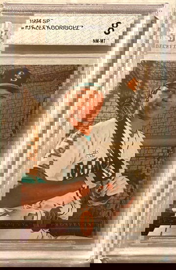 1994 SP Alex Rodriguez RC BGS 8 NM-MT