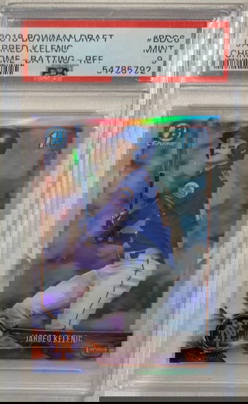 2018 Bowman Draft Chrome Jarred Kelenic Refractor #6 PSA 9 Mint