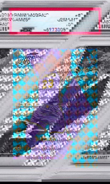 2019 LeBron James Mosaic Mosaic PSA 10