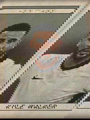 2023-24 Futera Unique Soccer Kyle Walker Heritage Gold /35