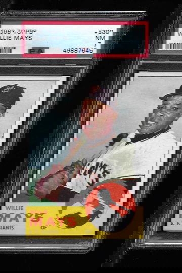 1963 TOPPS WILLIE MAYS PSA 7