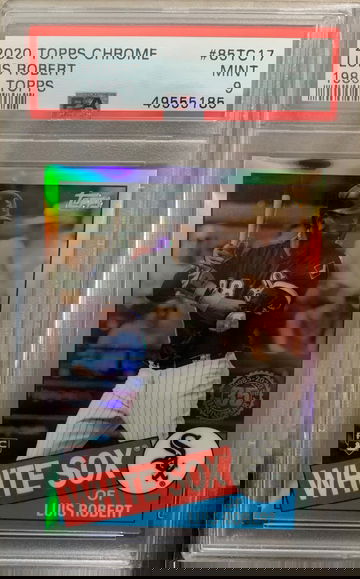 2020 Topps Chrome Luis Robert 1985 Topps