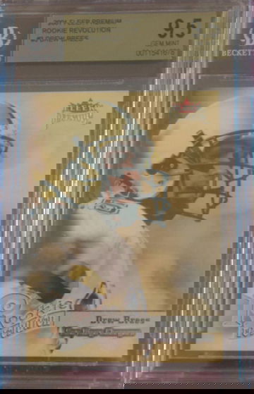 2001 Fleer Premium Rookie Revolution Drew Brees #3