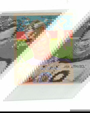 1935 National Chicle Football #8 Jim Zyntell Ex