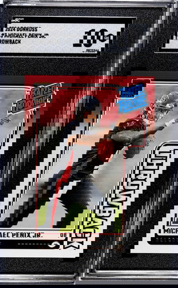 2024 Donruss #3 Michael Penix Jr. Throwback SGC 10