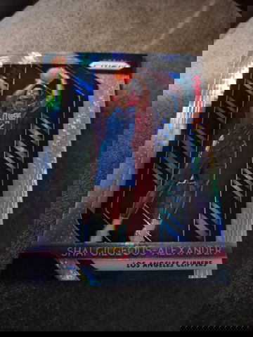 MINT CENTERED SHAI GILGEOUS ALEXANDER RC 2018-19 PANINI PRIZM #184 HYPER GEM 10? OKLAHOMA CITY THUNDER