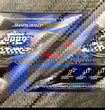 2024-25 Topps Chrome Sapphire UEFA Club Competitions Hobby Box