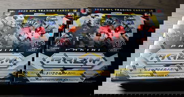 2020 Prizm Football (2) TWO Mega Boxes Sealed
