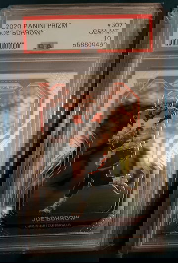 2020 Prizm Joe Burrow Psa 10