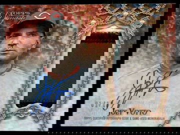 2022 Topps Dynasty Joey Votto #DAP-JV3 Auto Patch /10