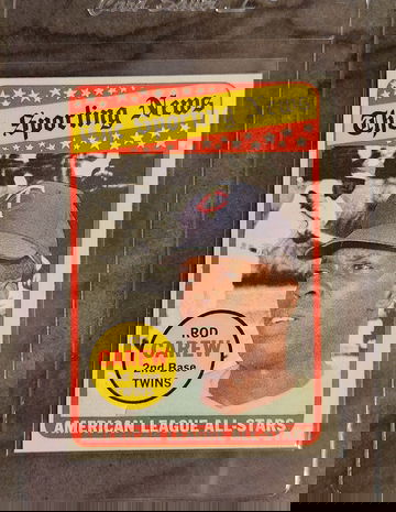 1969 Topps #419 Rod Carew TSN