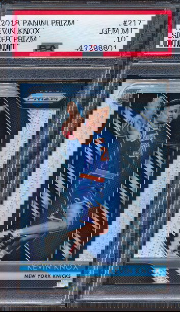 2018 Panini Prizm #217 Kevin Knox  RC Rookie Silver Prizm