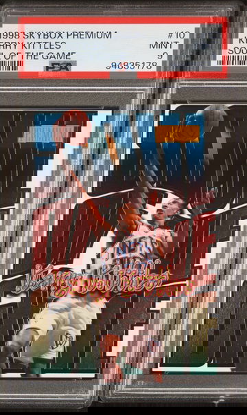 1998 SKYBOX KERRY KITTLES PREMIUM SOUL OF THE GAME #10 PSA 9 BK.A2.32