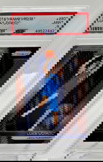 Luka Doncic Prizm Base PSA 9 49522492