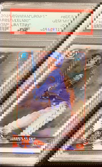 2018 Bowman Chrome Draft Jarred Kelenic Rookie 1st Chrome PSA 10