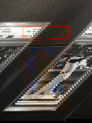 2019 Topps Eloy Jimenez Rookie PSA 8 #670